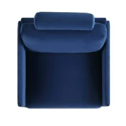 Timber Navy Blue Velvet Armchair 21 Timber Navy Blue Velvet Armchair -FINZ Furniture Shop GCSF 2348 NAVY VEL 1ST WB3