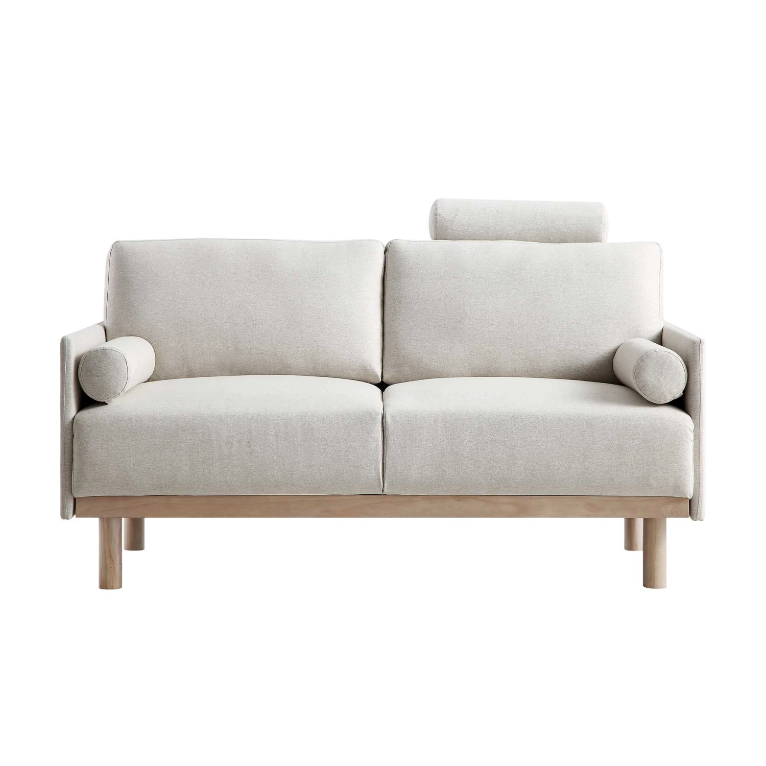 Timber Oatmeal Fabric Sofa, 2-Seater 7 Timber Oatmeal Fabric Sofa, 2-Seater - Image 5