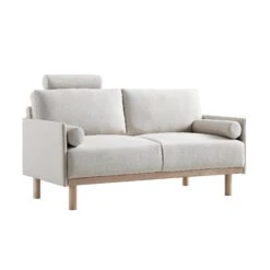 Timber Oatmeal Fabric Sofa, 2-Seater 21 Timber Oatmeal Fabric Sofa, 2-Seater -FINZ Furniture Shop GCSF 2348 OAT FAB 2ST WB3