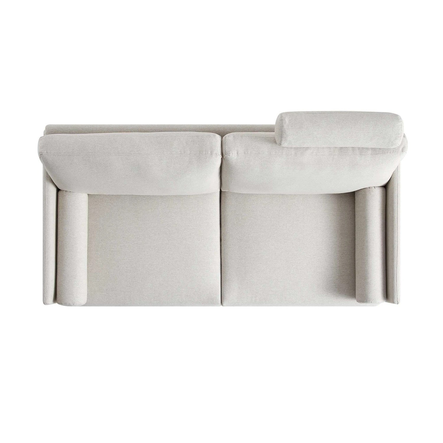 Timber Oatmeal Fabric Sofa, 2-Seater 10 Timber Oatmeal Fabric Sofa, 2-Seater - Image 8