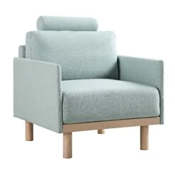 Timber Sage Green Fabric Armchair 22 Timber Sage Green Fabric Armchair -FINZ Furniture Shop GCSF 2348 SAGE FAB 1ST WB1