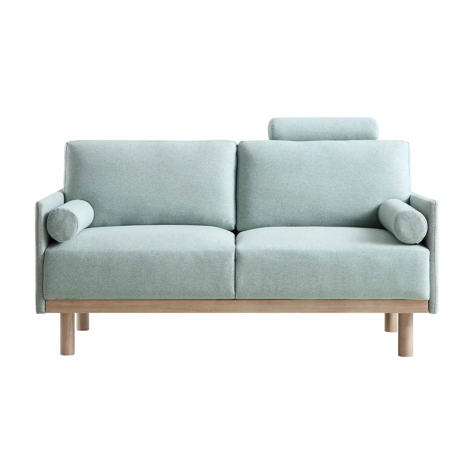 Timber Sage Green Fabric Sofa, 2-Seater 6 Timber Sage Green Fabric Sofa, 2-Seater - Image 4