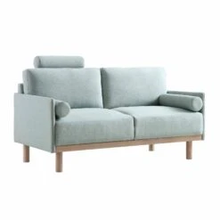 Timber Sage Green Fabric Sofa, 2-Seater 23 Timber Sage Green Fabric Sofa, 2-Seater -FINZ Furniture Shop GCSF 2348 SAGE FAB 2ST WB3