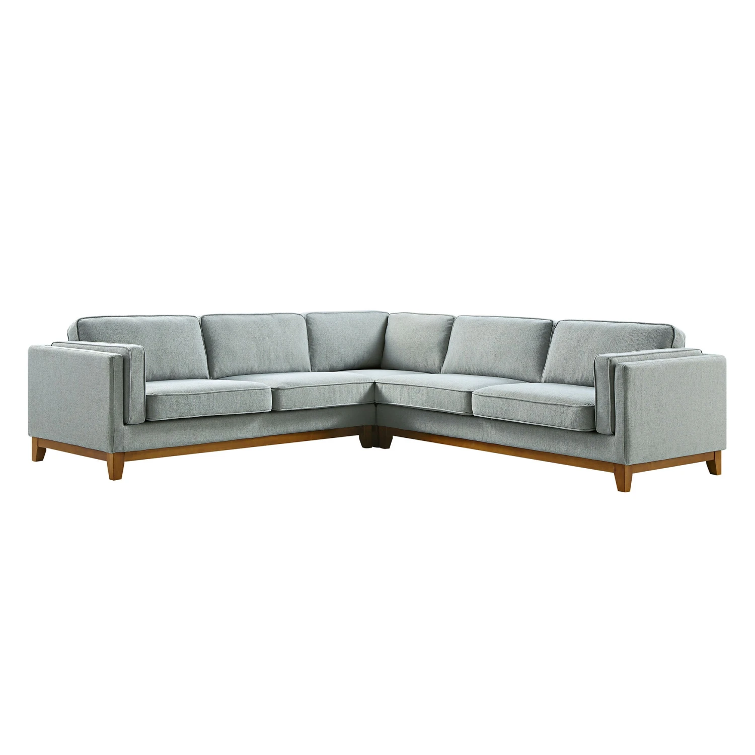 Dipley Sage Woven Fabric Grande Corner Sofa 10 Dipley Sage Woven Fabric Grande Corner Sofa - Image 8