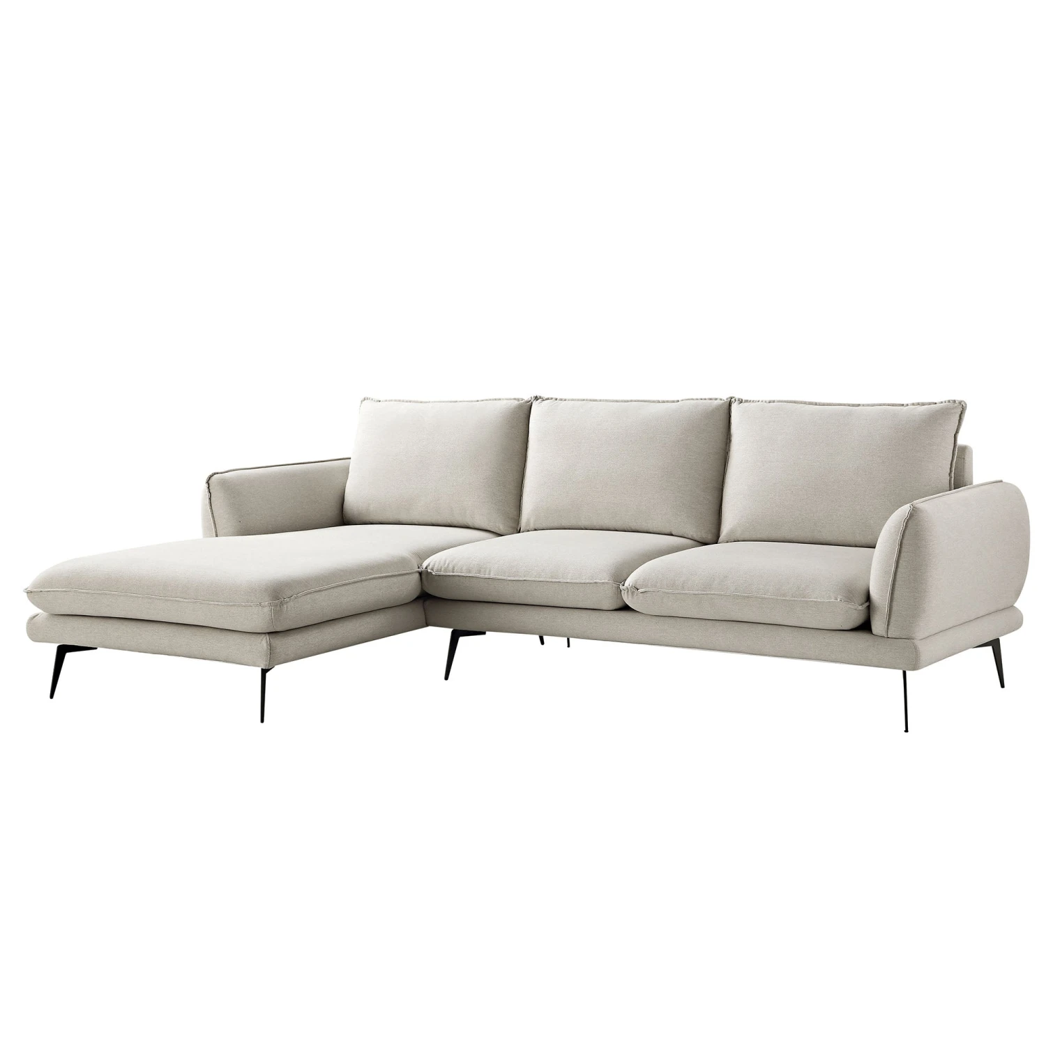 Obriel Oatmeal Fabric Sofa, Grande Chaise Sofa Left Hand 9 Obriel Oatmeal Fabric Sofa, Grande Chaise Sofa Left Hand - Image 7