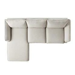 Obriel Oatmeal Fabric Sofa, Grande Chaise Sofa Left Hand 20 Obriel Oatmeal Fabric Sofa, Grande Chaise Sofa Left Hand -FINZ Furniture Shop GCSF 2400 OAT FAB LEFT WB5