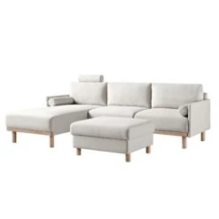 Timber Oatmeal Fabric Sofa, Large 3-Seater Chaise Sofa Left Hand 24 Timber Oatmeal Fabric Sofa, Large 3-Seater Chaise Sofa Left Hand -FINZ Furniture Shop GCSF 2402 OAT FAB LEFT WB2