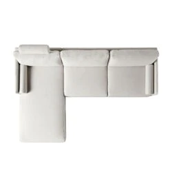 Timber Oatmeal Fabric Sofa, Large 3-Seater Chaise Sofa Left Hand 23 Timber Oatmeal Fabric Sofa, Large 3-Seater Chaise Sofa Left Hand -FINZ Furniture Shop GCSF 2402 OAT FAB LEFT WB5