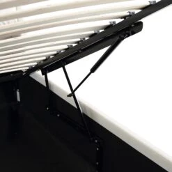 Hadley Champagne Velvet Ottoman Storage Bed -FINZ Furniture Shop JAH 010 CHAMPVEL detail3