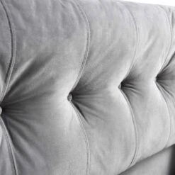 Hadley Grey Velvet Ottoman Storage Bed 20 Hadley Grey Velvet Ottoman Storage Bed -FINZ Furniture Shop JAH 010 GREYVEL detail2