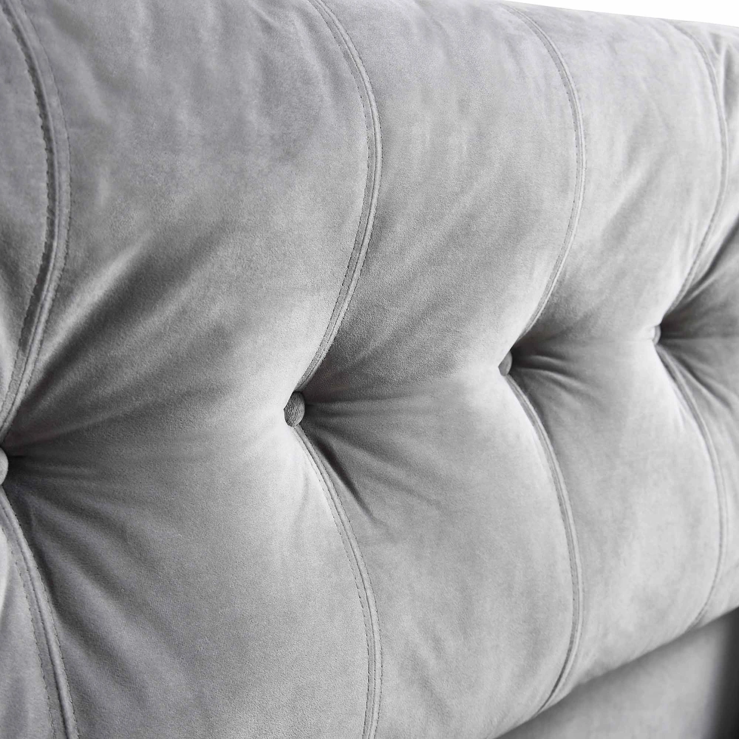 Hadley Grey Velvet Ottoman Storage Bed 11 Hadley Grey Velvet Ottoman Storage Bed - Image 9