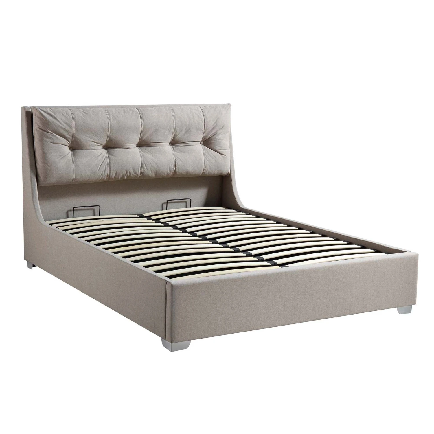Hadley Stone Fabric Ottoman Storage Bed 11 Hadley Stone Fabric Ottoman Storage Bed - Image 9