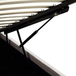 Hadley Stone Fabric Ottoman Storage Bed 24 Hadley Stone Fabric Ottoman Storage Bed -FINZ Furniture Shop JAH 010 SAND FAB detail3