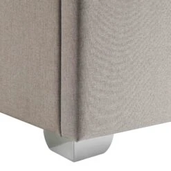 Hadley Stone Fabric Ottoman Storage Bed 25 Hadley Stone Fabric Ottoman Storage Bed -FINZ Furniture Shop JAH 010 SAND FAB detail4
