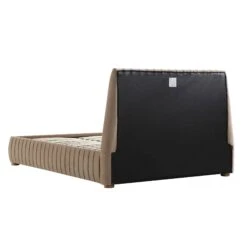 Helia Pleated Ottoman Storage Bed, Taupe Velvet 28 Helia Pleated Ottoman Storage Bed, Taupe Velvet -FINZ Furniture Shop JAH 012 MINK VEL WB6