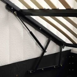 Wilton White Boucle Ottoman TV Bed 39 Wilton White Boucle Ottoman TV Bed -FINZ Furniture Shop JAH 015 ECRU BOU detail6