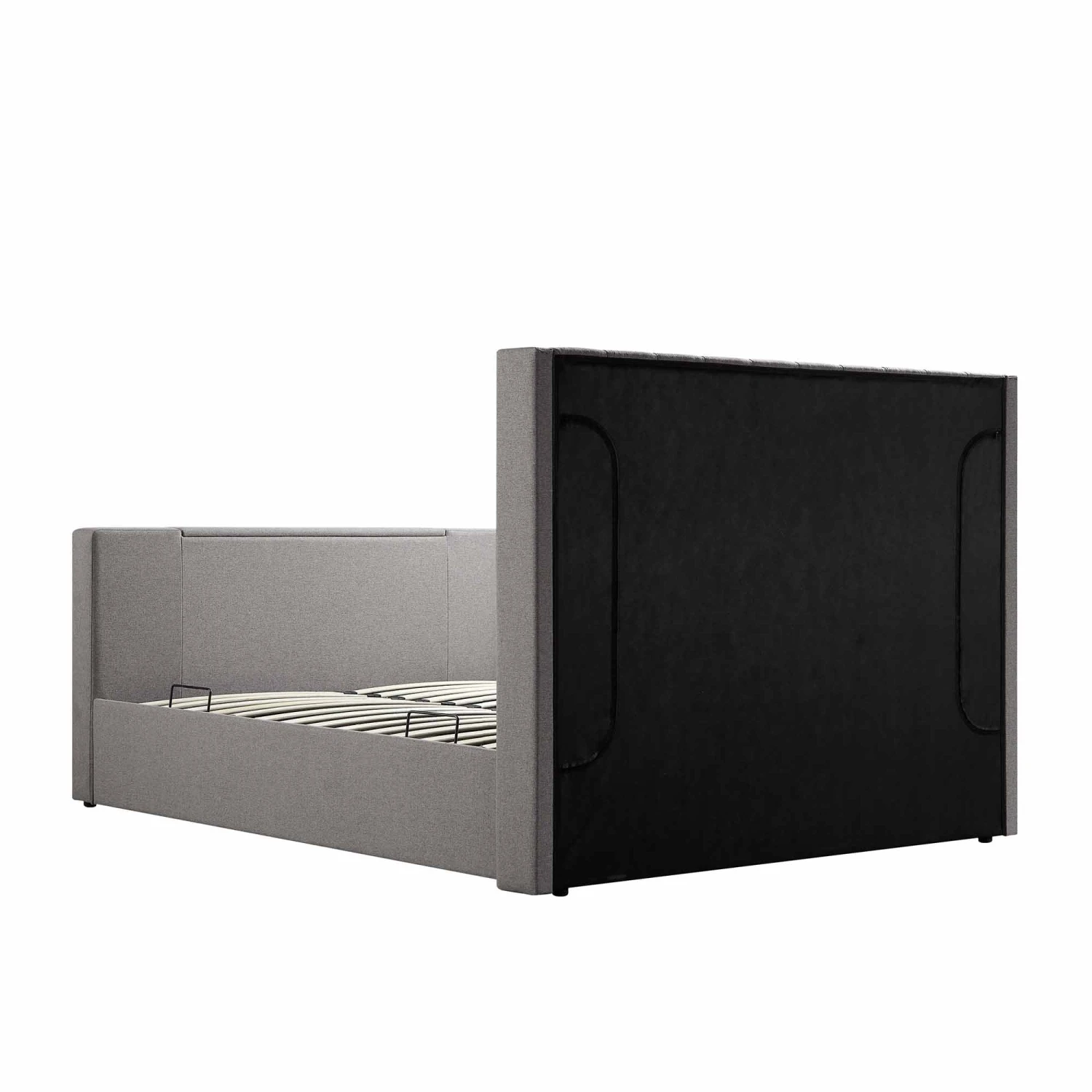 Wilton Grey Fabric Ottoman TV Bed 16 Wilton Grey Fabric Ottoman TV Bed - Image 14