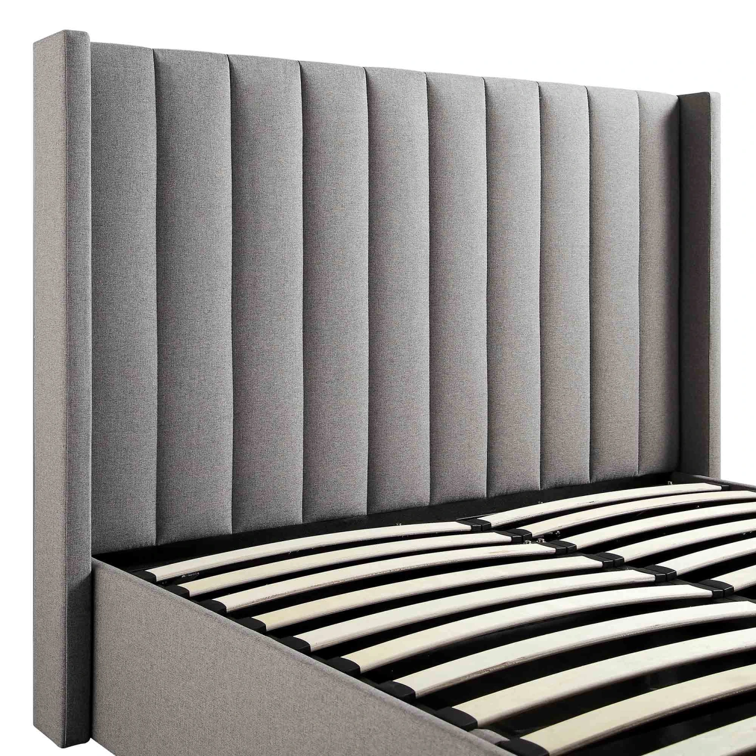 Wilton Grey Fabric Ottoman TV Bed 17 Wilton Grey Fabric Ottoman TV Bed - Image 15