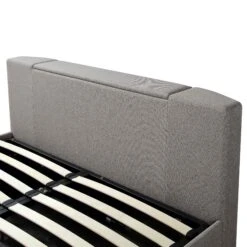 Wilton Grey Fabric Ottoman TV Bed 37 Wilton Grey Fabric Ottoman TV Bed -FINZ Furniture Shop JAH 015 GREY FAB detail3