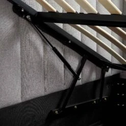 Wilton Grey Fabric Ottoman TV Bed 39 Wilton Grey Fabric Ottoman TV Bed -FINZ Furniture Shop JAH 015 GREY FAB detail5