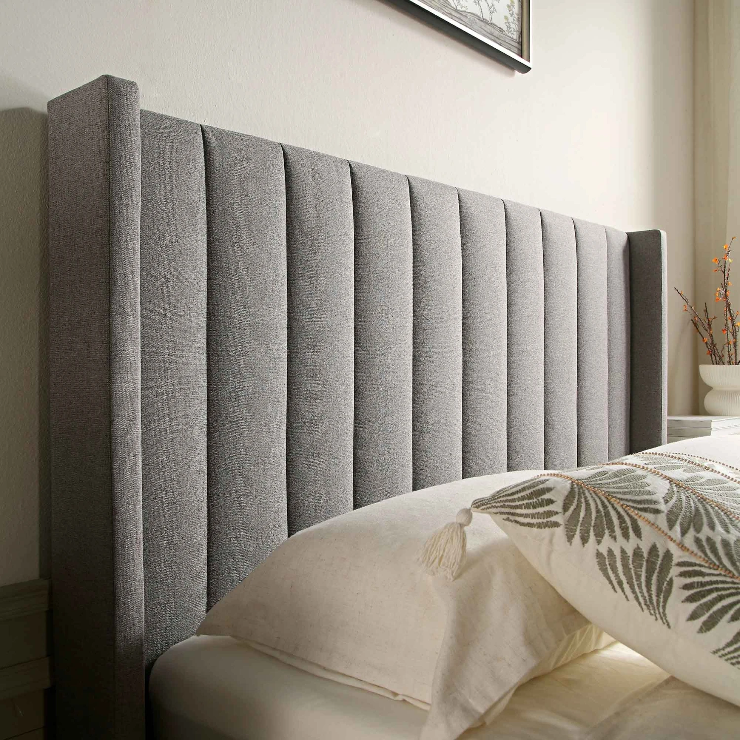 Wilton Grey Fabric Ottoman TV Bed 8 Wilton Grey Fabric Ottoman TV Bed - Image 6