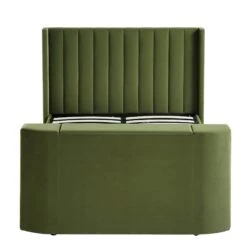 Wilton Moss Green Velvet Ottoman TV Bed 27 Wilton Moss Green Velvet Ottoman TV Bed -FINZ Furniture Shop JAH 015 MOSS VEL WB5