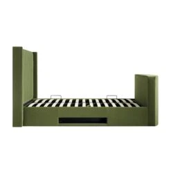 Wilton Moss Green Velvet Ottoman TV Bed 30 Wilton Moss Green Velvet Ottoman TV Bed -FINZ Furniture Shop JAH 015 MOSS VEL WB6
