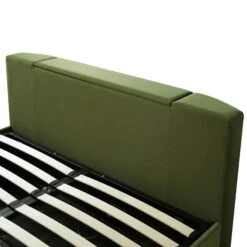 Wilton Moss Green Velvet Ottoman TV Bed 34 Wilton Moss Green Velvet Ottoman TV Bed -FINZ Furniture Shop JAH 015 MOSS VEL detail4