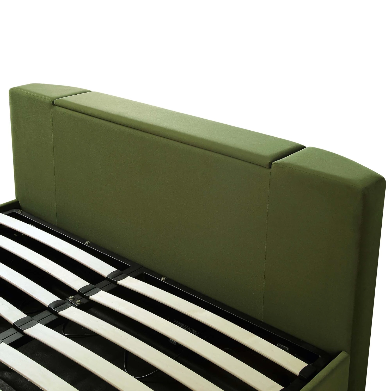 Wilton Moss Green Velvet Ottoman TV Bed 17 Wilton Moss Green Velvet Ottoman TV Bed - Image 15