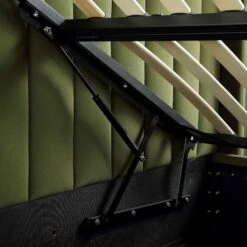 Wilton Moss Green Velvet Ottoman TV Bed 37 Wilton Moss Green Velvet Ottoman TV Bed -FINZ Furniture Shop JAH 015 MOSS VEL detail6