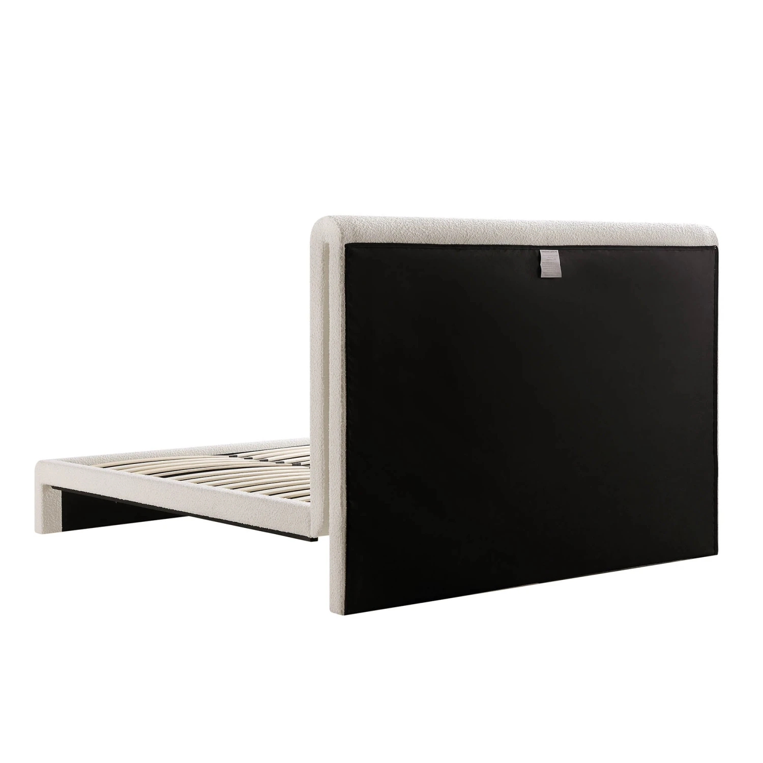 Hampstead Ecru Boucle Curved Bed 11 Hampstead Ecru Boucle Curved Bed - Image 9