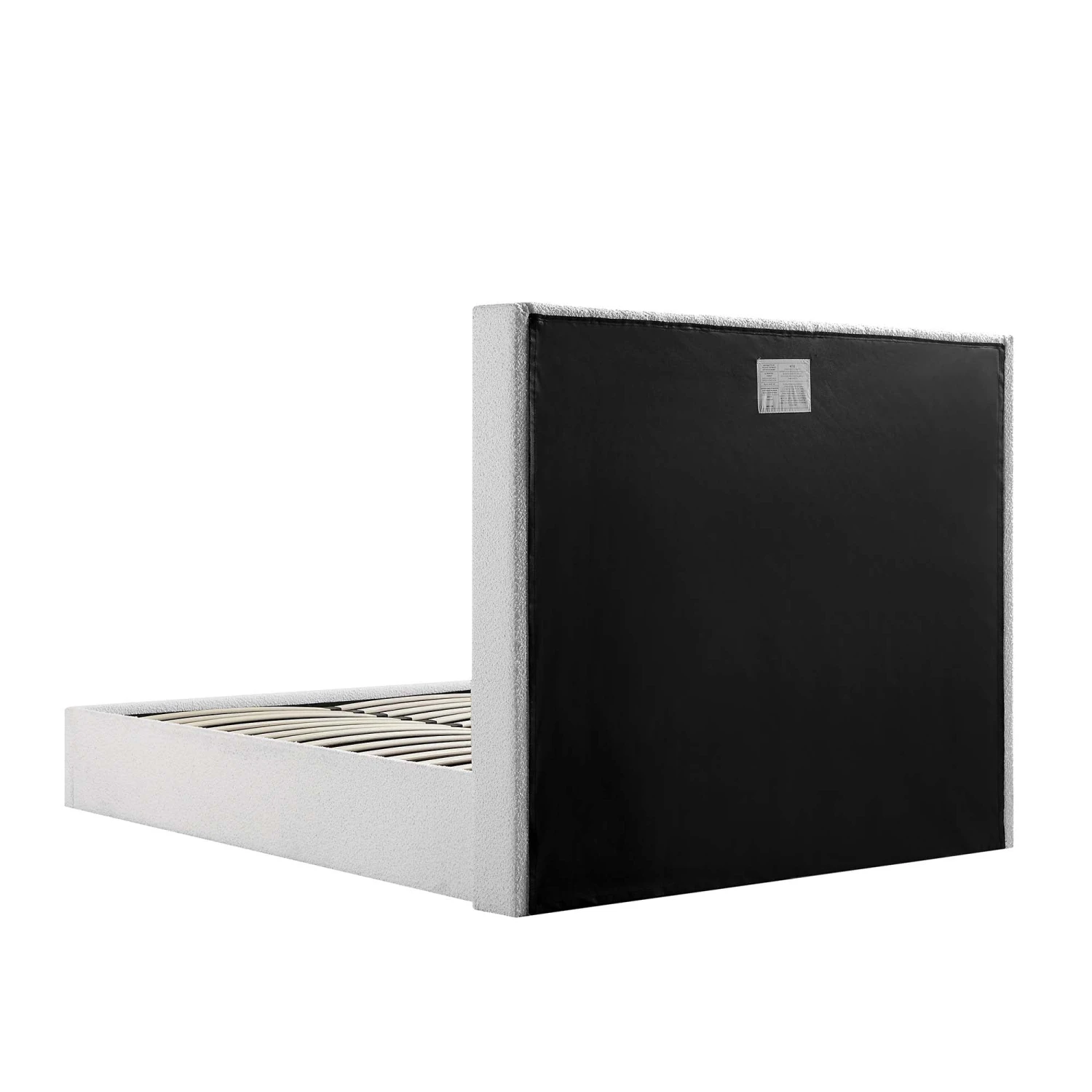 Wilton White Boucle Ottoman Storage Bed 13 Wilton White Boucle Ottoman Storage Bed - Image 11