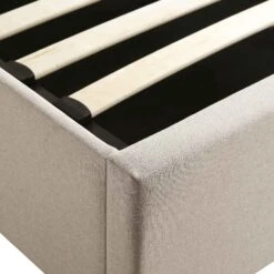 Wilton Warm Stone Fabric Ottoman Storage Bed 30 Wilton Warm Stone Fabric Ottoman Storage Bed -FINZ Furniture Shop JAH 017 SAND FAB detail4 06923ef9 d69f 4532 afa2 b115c7c24b0a