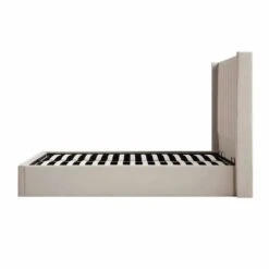 Wilton Champagne Velvet Ottoman Storage Bed 25 Wilton Champagne Velvet Ottoman Storage Bed -FINZ Furniture Shop JAH 017 STONE VEL WB5