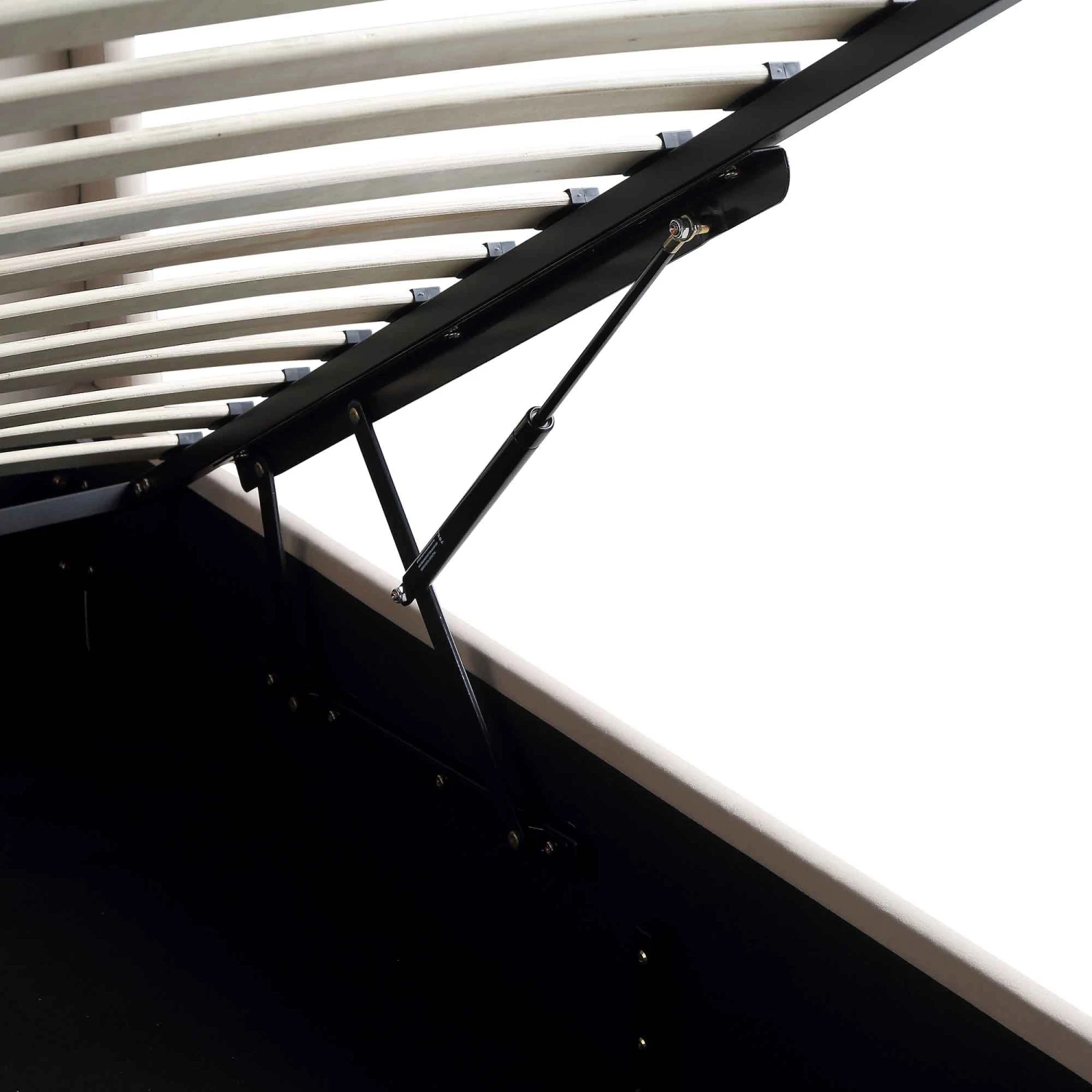 Wilton Champagne Velvet Ottoman Storage Bed 15 Wilton Champagne Velvet Ottoman Storage Bed - Image 13