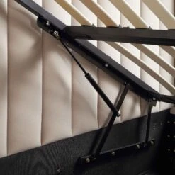 Wilton Champagne Velvet Ottoman TV Bed 35 Wilton Champagne Velvet Ottoman TV Bed -FINZ Furniture Shop JAH 017 STONE VEL detail3 f6646283 bf2d 4cf5 80f2 70a7fa6e1719