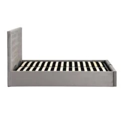 Hartwell Upholstered Ottoman Storage Bed With Nailhead Trim Headboard (Grey Velvet) 18 Hartwell Upholstered Ottoman Storage Bed With Nailhead Trim Headboard (Grey Velvet) -FINZ Furniture Shop JAH 02 GREYVEL 5
