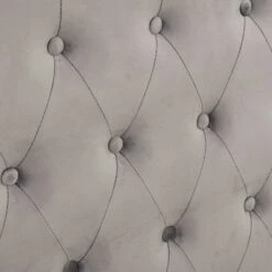 Hartwell Upholstered Ottoman Storage Bed With Nailhead Trim Headboard (Grey Velvet) 21 Hartwell Upholstered Ottoman Storage Bed With Nailhead Trim Headboard (Grey Velvet) -FINZ Furniture Shop JAH 02 GREYVEL detail2