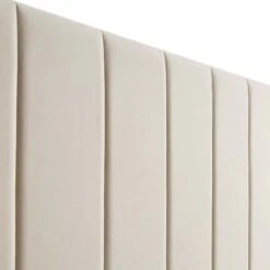 Sylvie Velvet Upholstered Bed Frame With Golden Chrome Legs, Champagne Velvet 20 Sylvie Velvet Upholstered Bed Frame With Golden Chrome Legs, Champagne Velvet -FINZ Furniture Shop JAH 06 CHAMPVEL detail2