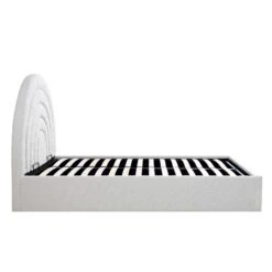 Archer White Boucle Ottoman Storage Bed 21 Archer White Boucle Ottoman Storage Bed -FINZ Furniture Shop JAH 09 ECRUBOUCLE WB5