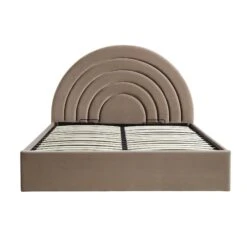 Archer Mink Velvet Ottoman Storage Bed 20 Archer Mink Velvet Ottoman Storage Bed -FINZ Furniture Shop JAH 09 MINKVEL WB1