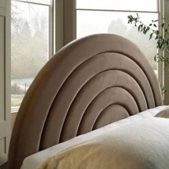 Archer Mink Velvet Ottoman Storage Bed 19 Archer Mink Velvet Ottoman Storage Bed -FINZ Furniture Shop JAH 09 MINKVEL scene3