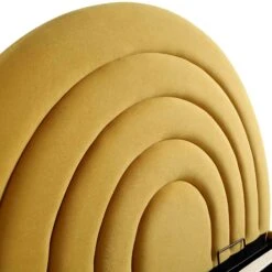 Archer Mustard Yellow Velvet Ottoman Storage Bed 25 Archer Mustard Yellow Velvet Ottoman Storage Bed -FINZ Furniture Shop JAH 09 MUSTVEL detail2