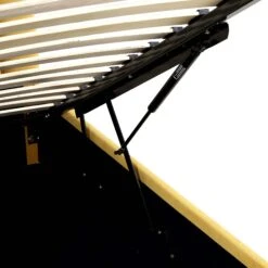 Archer Mustard Yellow Velvet Ottoman Storage Bed 26 Archer Mustard Yellow Velvet Ottoman Storage Bed -FINZ Furniture Shop JAH 09 MUSTVEL detail3