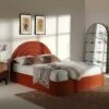 Archer Rust Velvet Ottoman Storage Bed 1 Archer Rust Velvet Ottoman Storage Bed -FINZ Furniture Shop JAH 09 RUSTVEL main