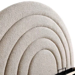 Archer Taupe Boucle Ottoman Storage Bed 25 Archer Taupe Boucle Ottoman Storage Bed -FINZ Furniture Shop JAH 09 TAUPEBOUCLE detail2