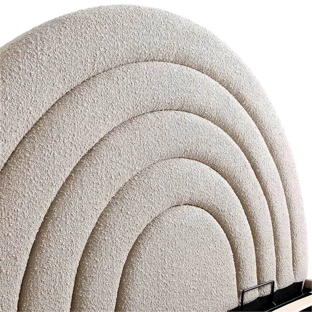 Archer Taupe Boucle Ottoman Storage Bed 13 Archer Taupe Boucle Ottoman Storage Bed - Image 11