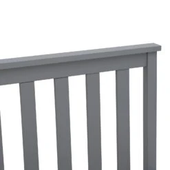 Linnelle Solid Wood Bed Frame In Grey 15 Linnelle Solid Wood Bed Frame In Grey -FINZ Furniture Shop JIN 02 GREY detail1