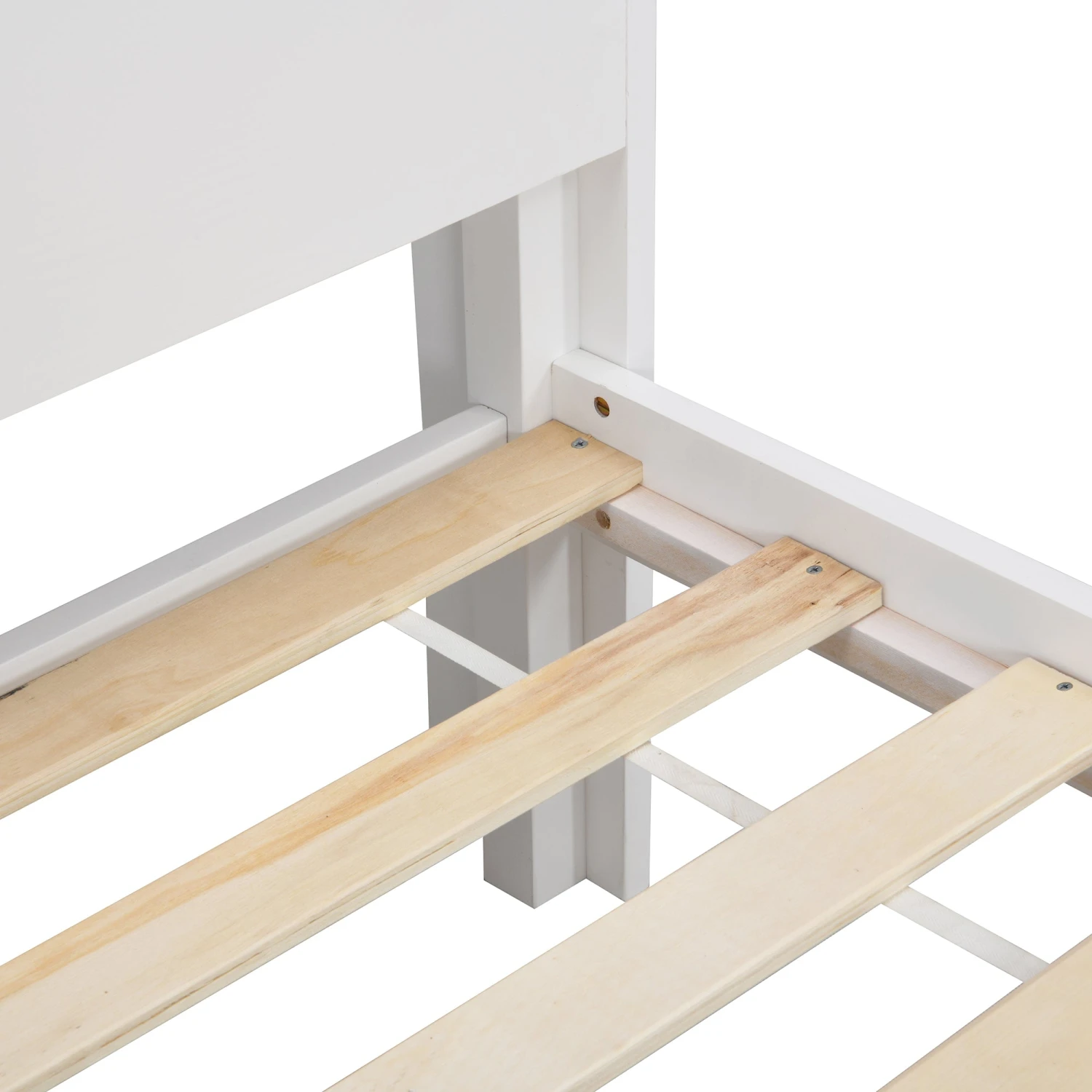 Elgin Wooden Bed Frame With Shelf Headboard 11 Elgin Wooden Bed Frame With Shelf Headboard - Image 9