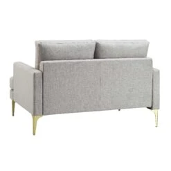 Haven Grey Fabric 2-Seater Sofa 25 Haven Grey Fabric 2-Seater Sofa -FINZ Furniture Shop LVSF 169 LGREYFAB 2ST WB3